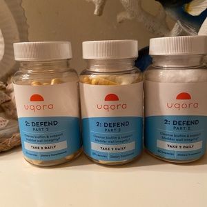 Uqora defend  get 3 brand new   Never opened. 2 expire in 10/24 and  1 8/24